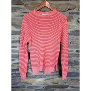 Michael Stars Striped Pink Sweater XSmall